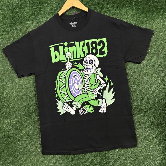 Blink 182 Marching Band Skeleton T-shirt size Medium - Picture 3 of 4